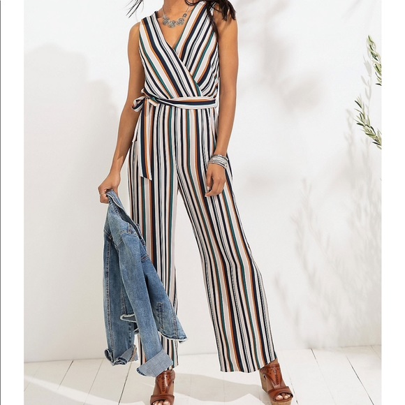 Cute striped jumpsuit - Picture 4 of 4